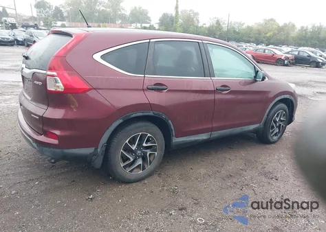 2016 Honda Cr-V Se from USA, damaged, VIN 2HKRM4H47GH726462